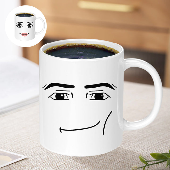 Emoji Printet Keramisk Krus | Skanto
