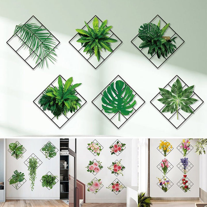 Skanto | Plante klistremerker - Illusjon av realistiske planter - Dekorer med stil