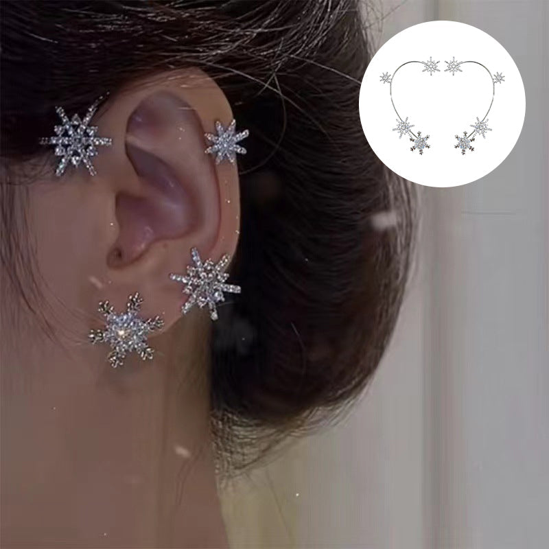 Skanto | Diamond Og Zirconia Øredobber Uten Hull
