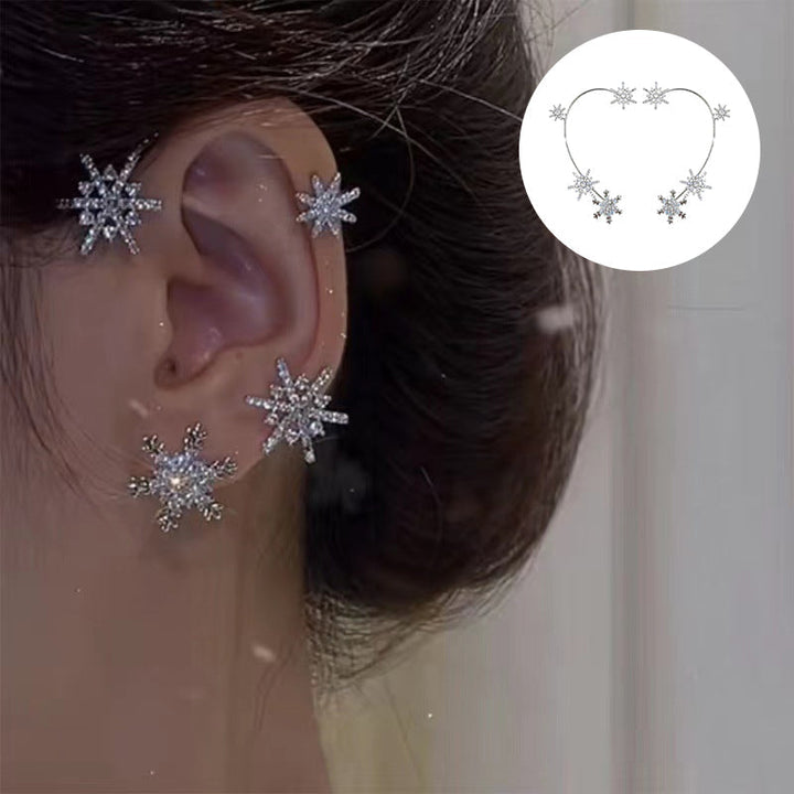 Skanto | Diamond Og Zirconia Øredobber Uten Hull