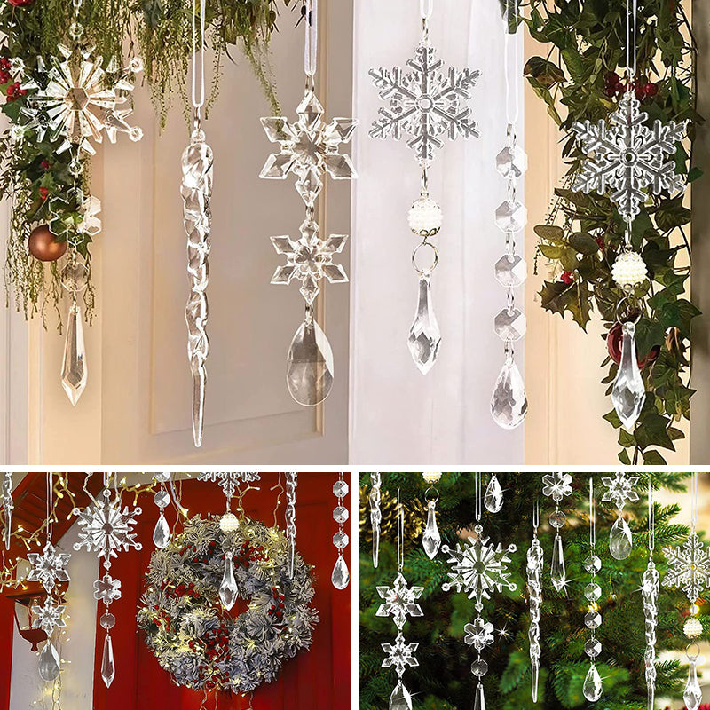 Crystal Christmas Snowflake Decoration | Skanto