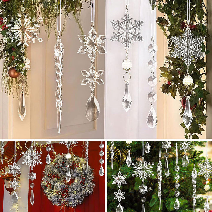 Crystal Christmas Snowflake Decoration | Skanto