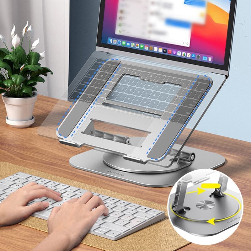 Skanto | Laptop Stativ Aluminiumlegering Roterende Ramme