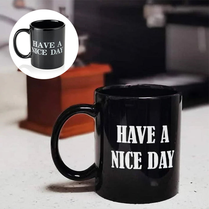 Ha en fin dag kaffekopp midtfinger morsom kopp nyhetsgave | Skanto