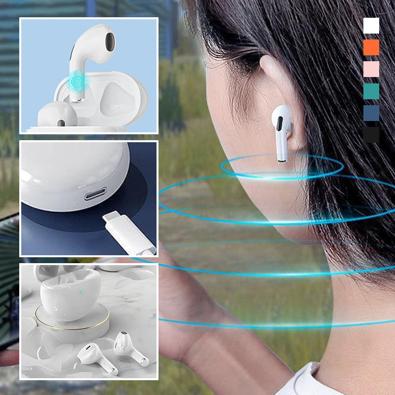 Skanto | Original Air Pro 6.0 TWS Trådløse Bluetooth Ørepropper Mini Pods