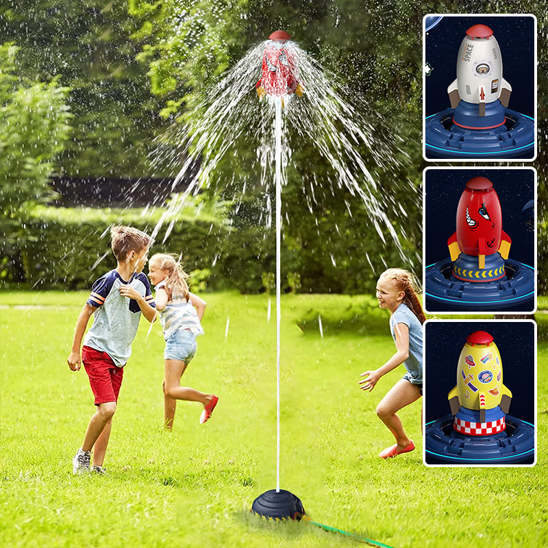 Sommer leket rakett sprinkler for utendørs bruk | Skanto