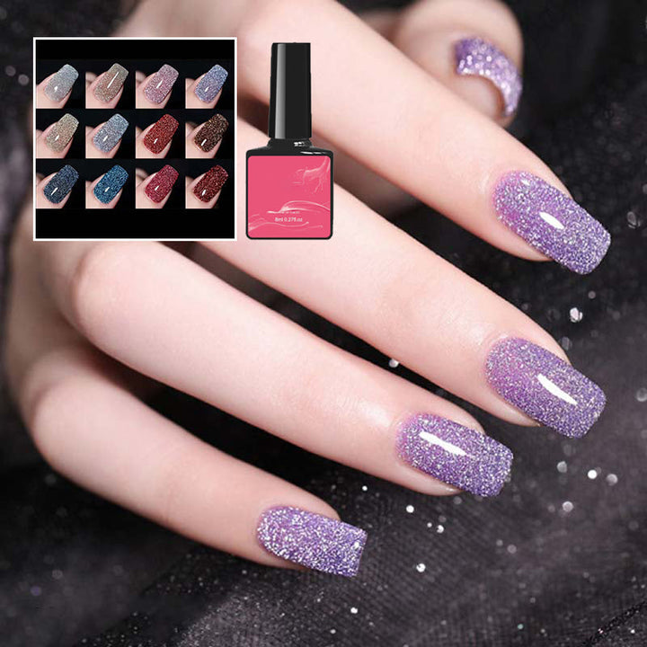 Høy tetthet glitter neglelakk gel | Skanto