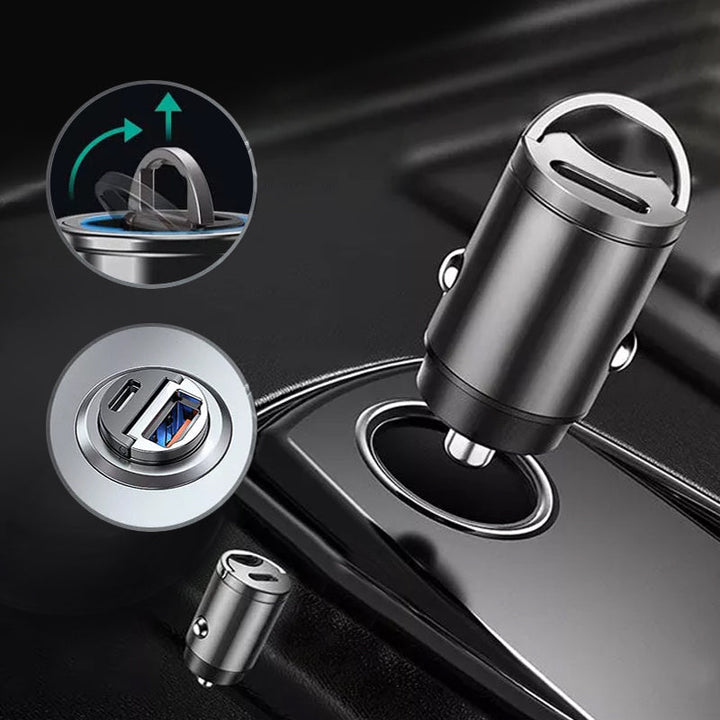 Skanto | Mini Stealth Biladapter Passer for iPhone