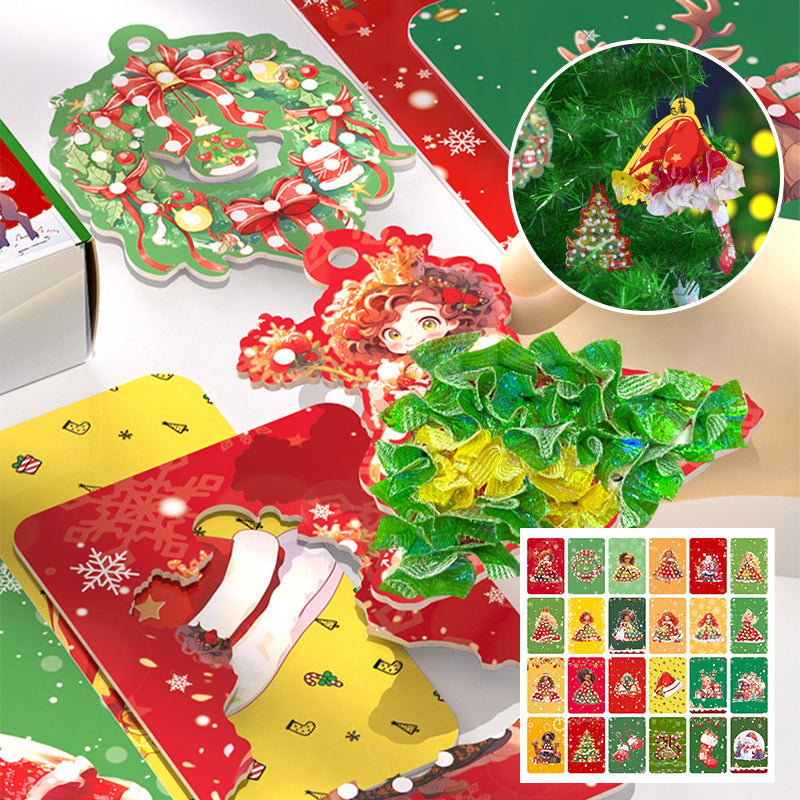 Skanto | 24 Tematiske Juletrær DIY Ornamenter