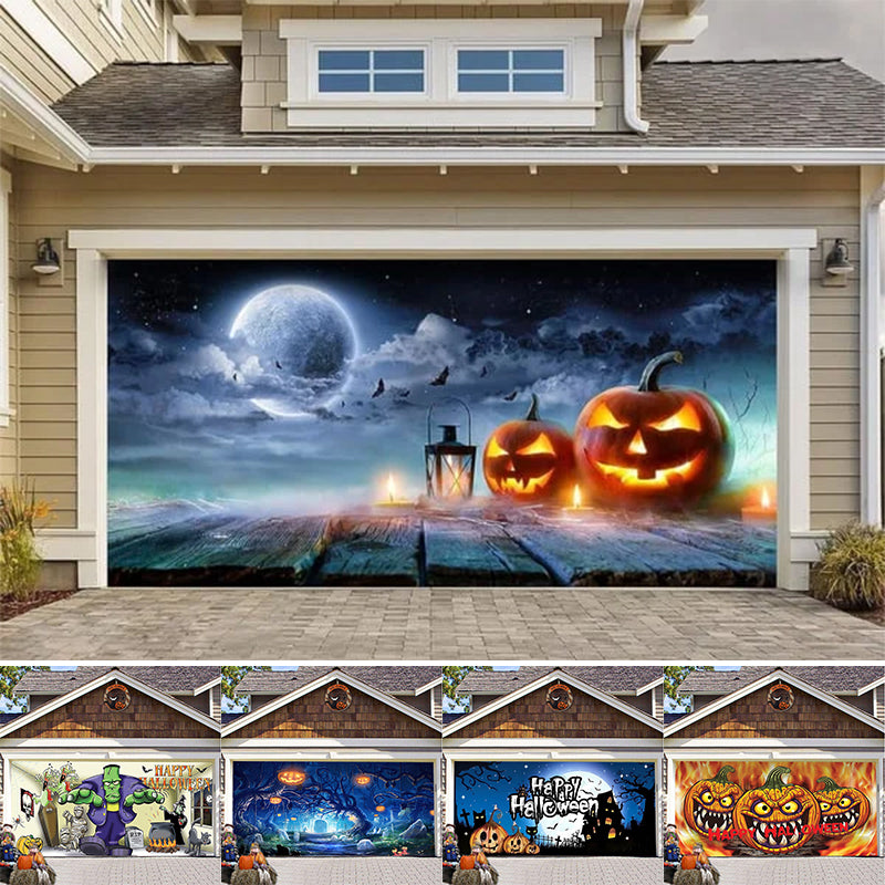 Skanto | Halloween 2024 Garasjeport Dekorasjon