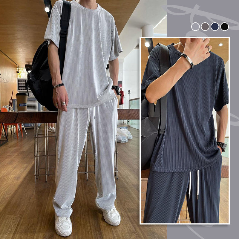 Skanto | Ice Silk Herre Fritid Dress