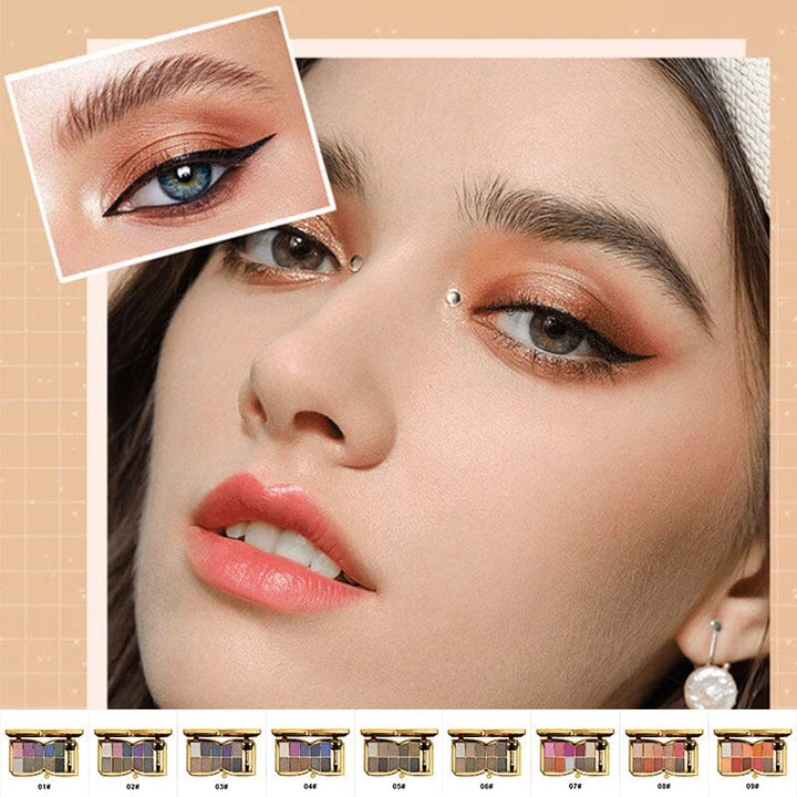 Skanto | Glitter Shimmer Øyenskyggepalett