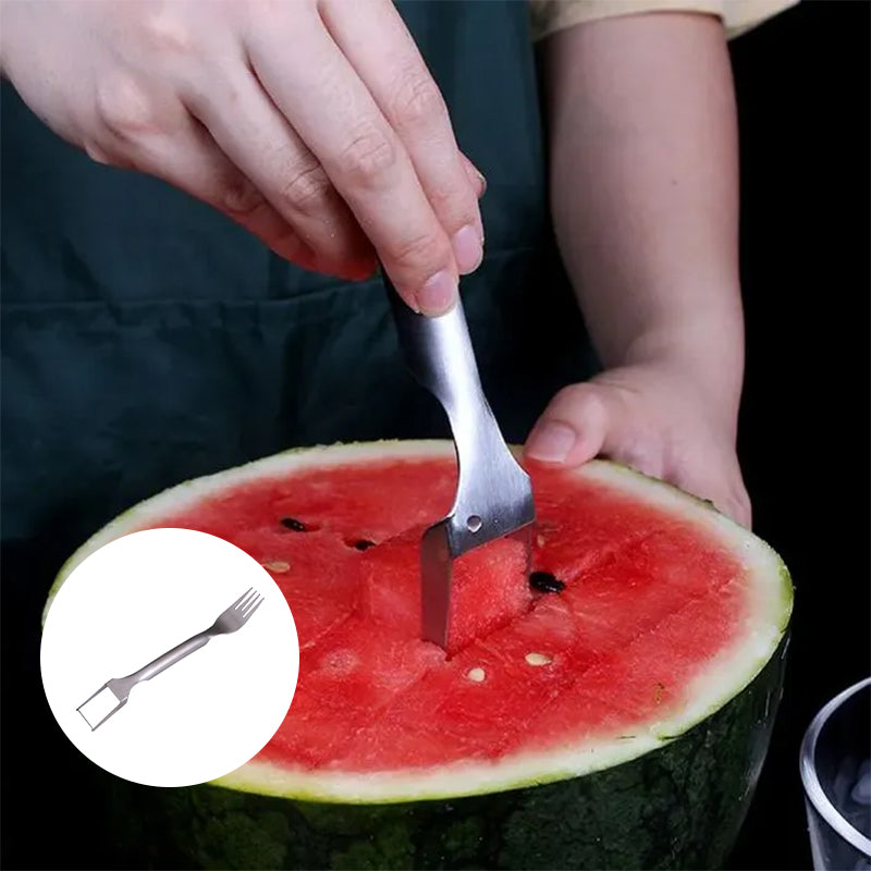 Skanto | 2-i-1 Vannmelon Gaffel Skjærer