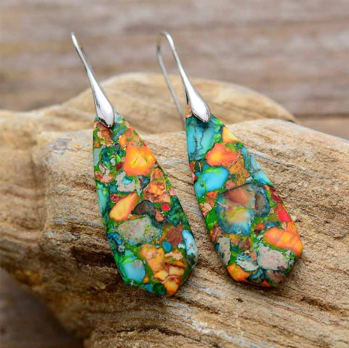 Vibrant Jasper Øredobber | Fargerike must-haves for enhver anledning! Skanto