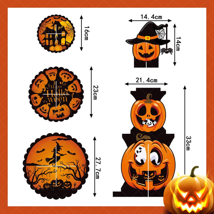 Skanto | HauntTower Halloween Tematisk Cupcake Ställ
