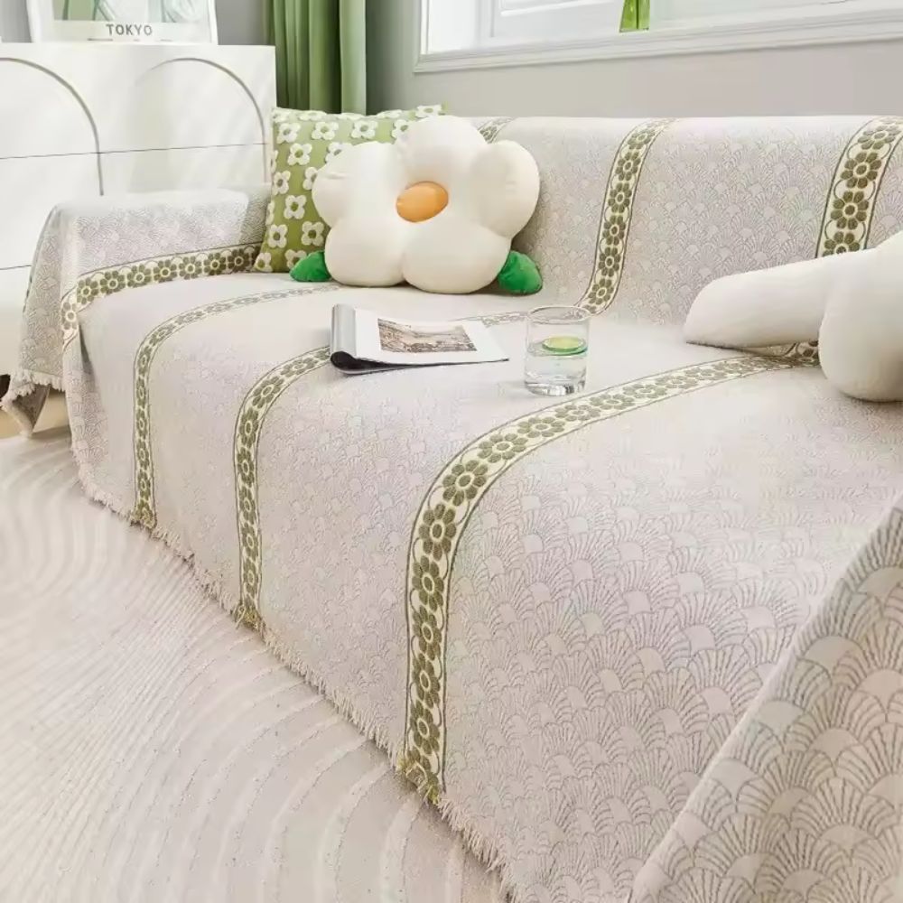 Skanto | Flourish Leaf Sofa Cover