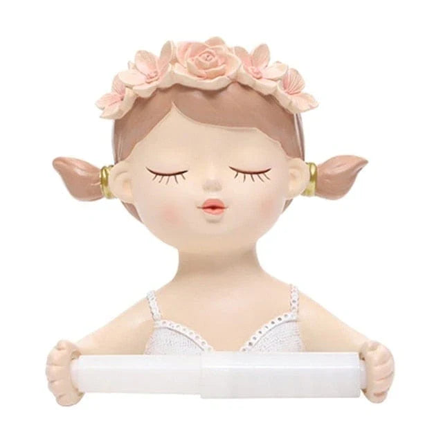 Fairy Tale Girl Toalettpapirholder Skanto