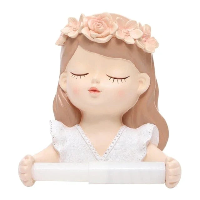 Fairy Tale Girl Toalettpapirholder Skanto