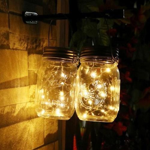 Skanto | LED Fairy Light Solenergid Mason Glass