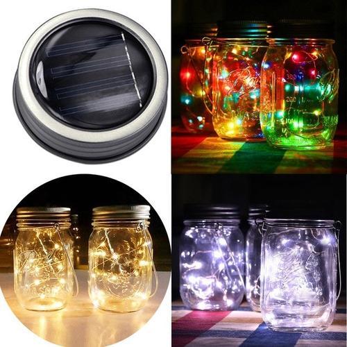 Skanto | LED Fairy Light Solenergid Mason Glass