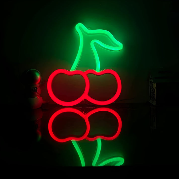 Skanto | Fast Food LED Neon Lys – Fargerik Veggdekorasjon med USB Tilkobling
