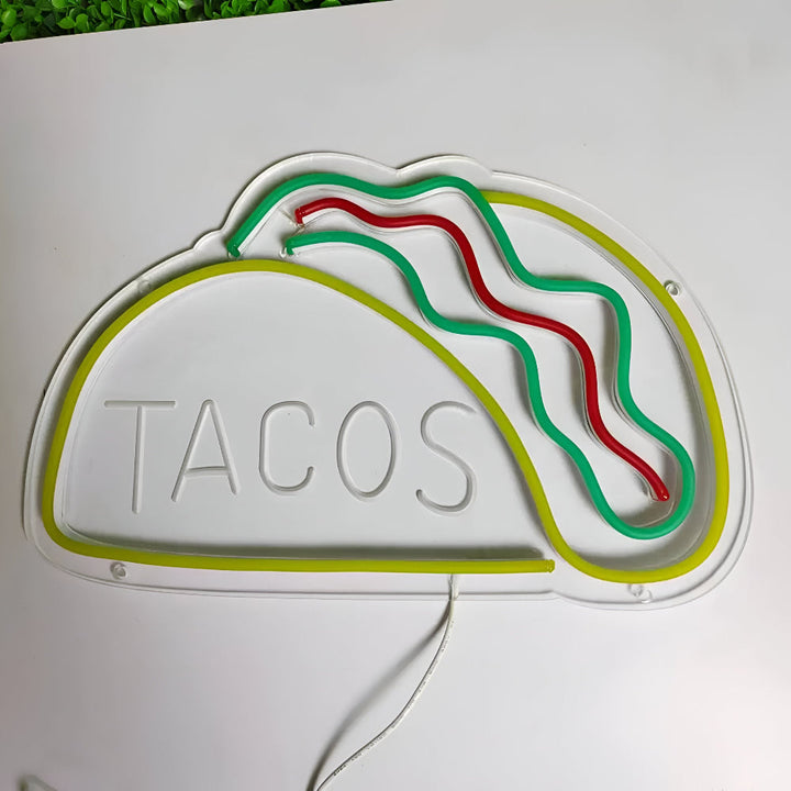 Skanto | Fast Food LED Neon Lys – Fargerik Veggdekorasjon med USB Tilkobling