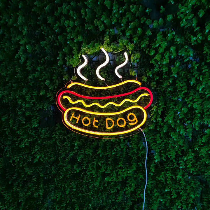 Skanto | Fast Food LED Neon Lys – Fargerik Veggdekorasjon med USB Tilkobling
