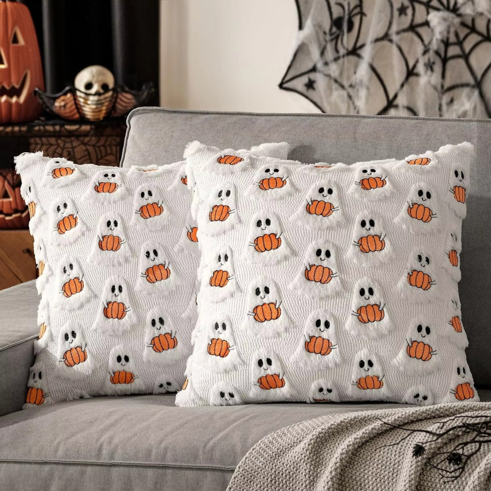 Skanto | Faux fleece Halloween gresskar putevar