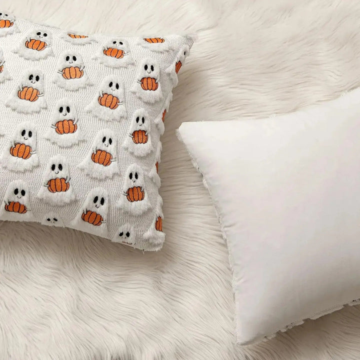 Skanto | Faux fleece Halloween gresskar putevar