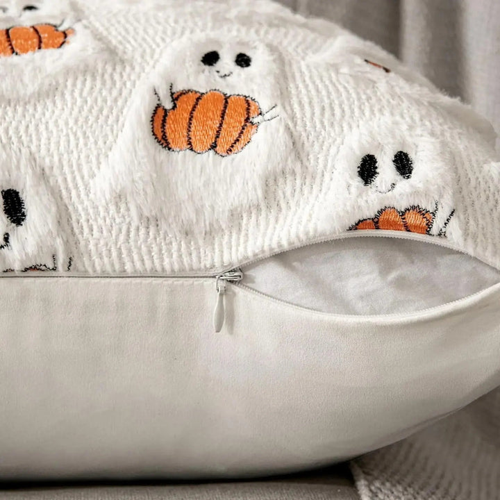 Skanto | Faux fleece Halloween gresskar putevar