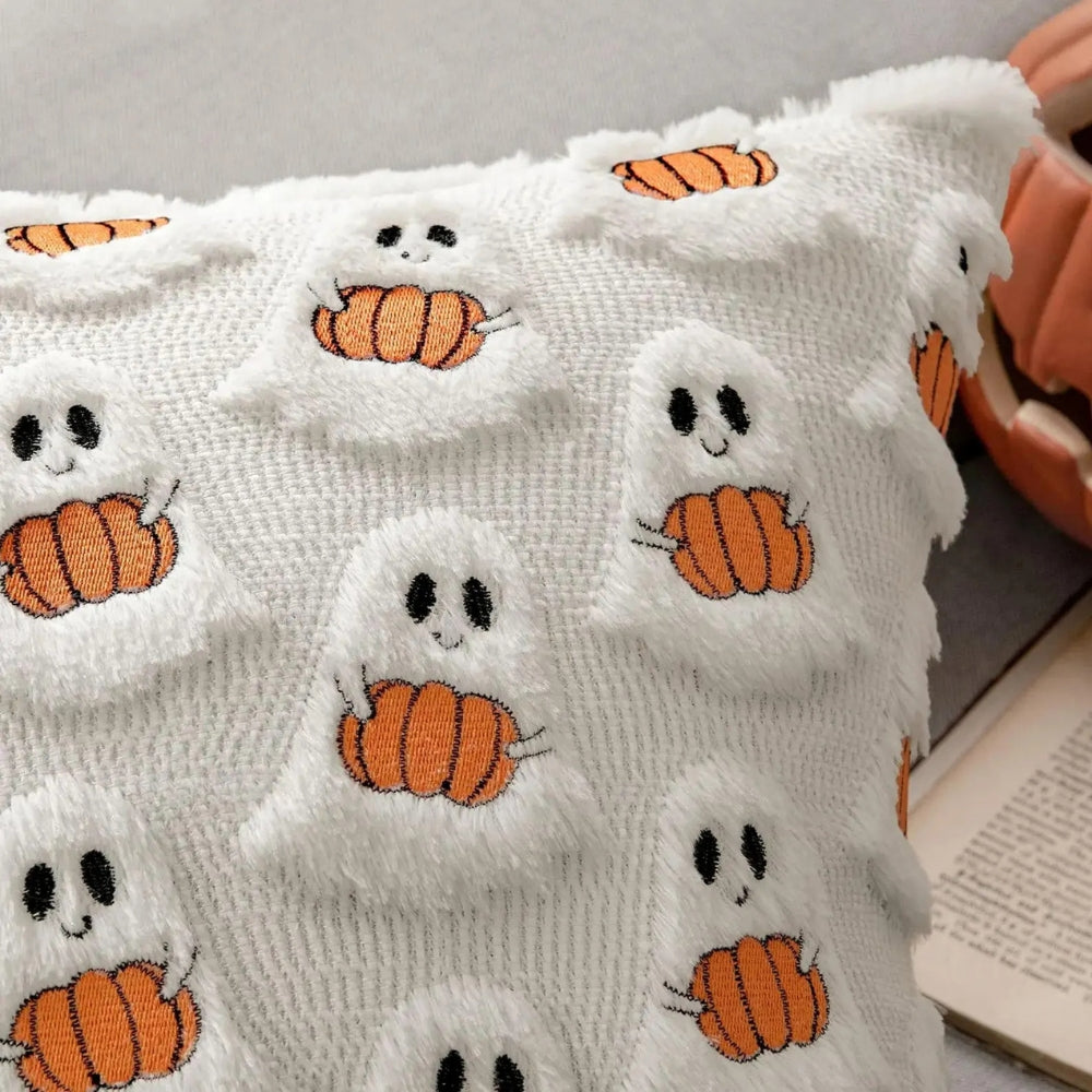 Skanto | Faux fleece Halloween gresskar putevar