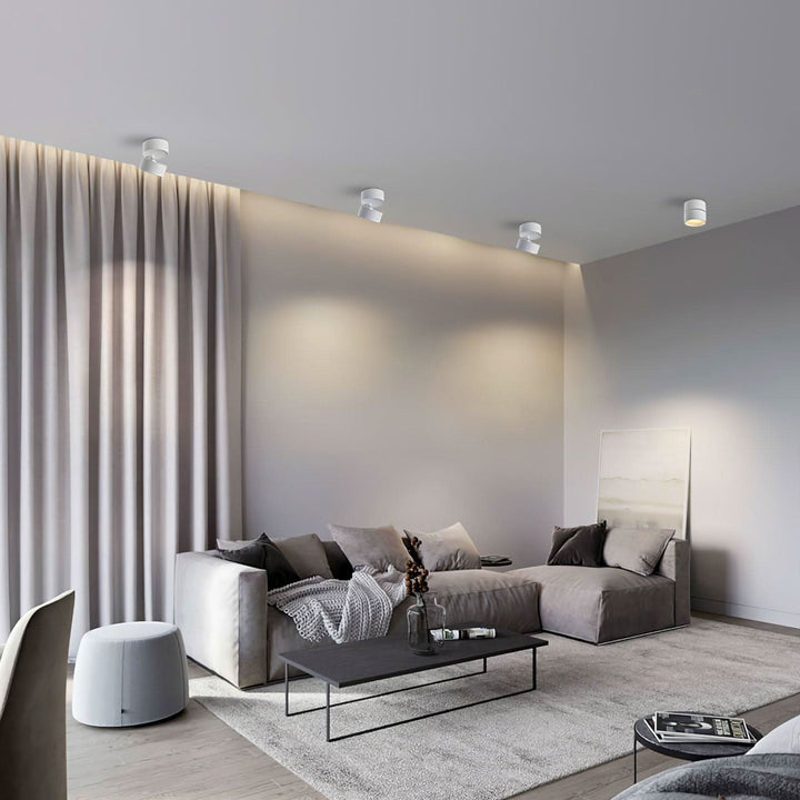 Skanto | Justerbar Surface LED Taklampe Varm Hvit