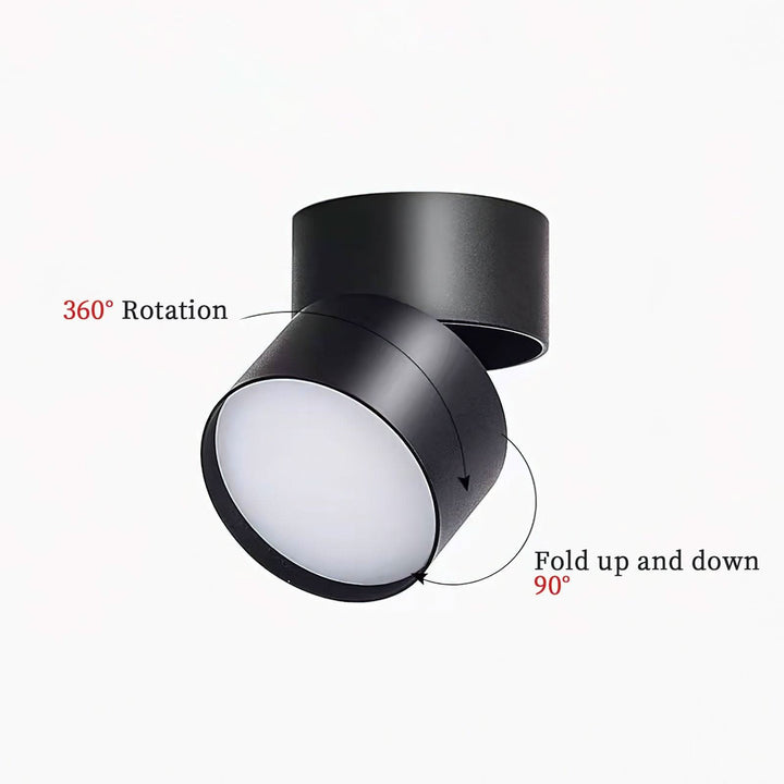 Skanto | Justerbar Surface LED Taklampe Varm Hvit