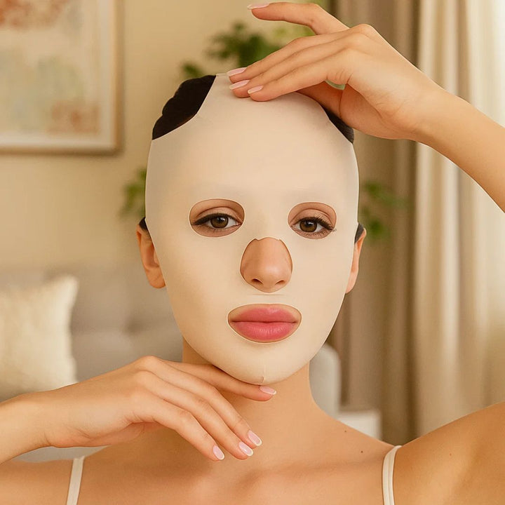 FirmLift | Anti‑Wrinkle Face Lift Mask – Reusable Compression – Soft Ergonomic Fit – Overnight Firming & Tightening for Mature Skin Skanto