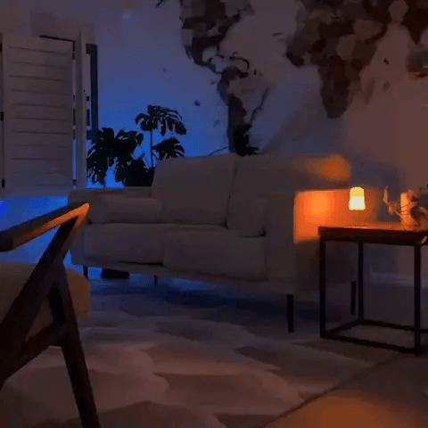 Skanto | FlameGlow LED Lampe – Flammende Effekt for en Varm og Koselig Atmosfære
