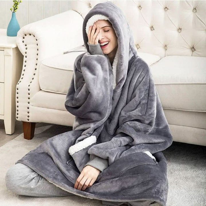 Skanto | Fleece Hoodie Teppe for Ultimat Komfort