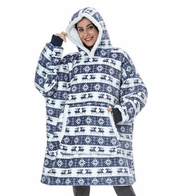 Skanto | Fleece Hoodie Teppe for Ultimat Komfort