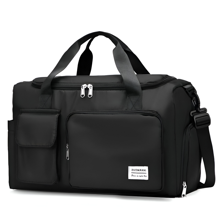 Wasserdichte Reisetasche mit Schuhfach – Leichte Wochenendtasche mit viel Staurum