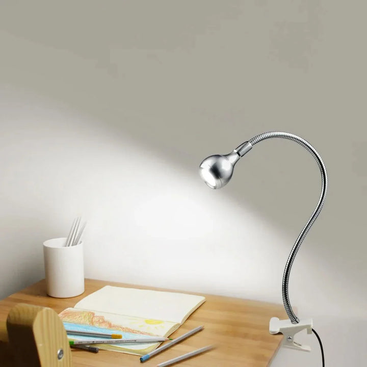 Skanto | USB LED Leselampe med Fleksibel Arm