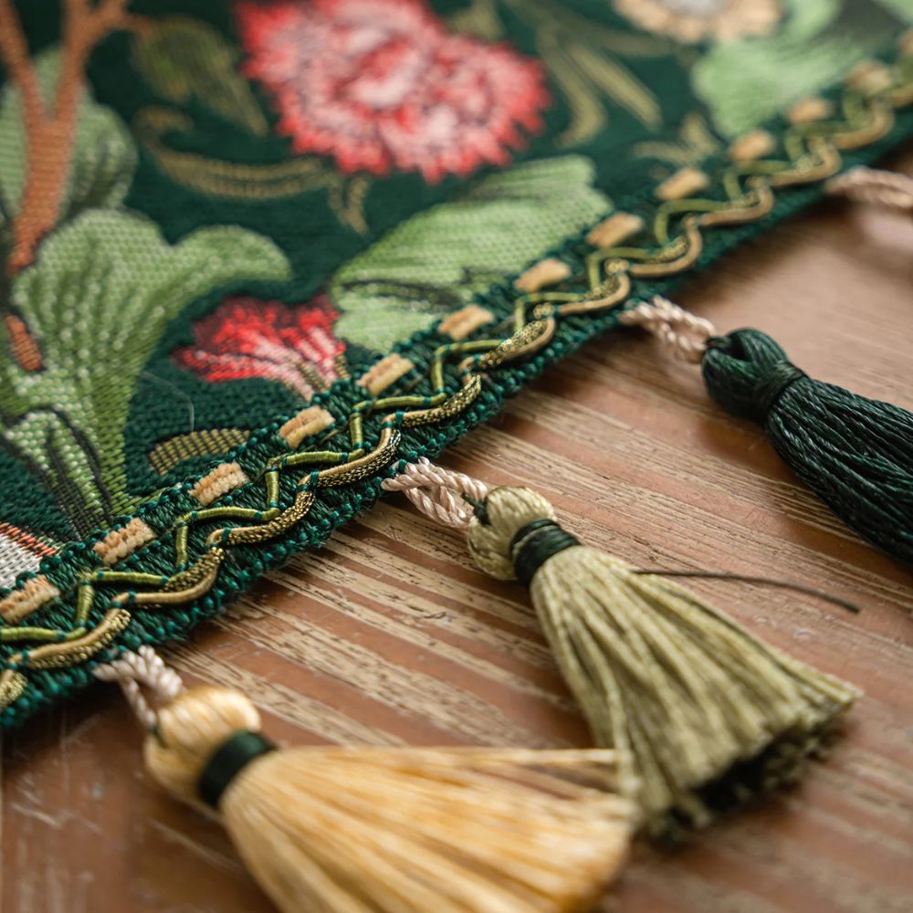 Skanto | Flora Vine Brodert Bordløper