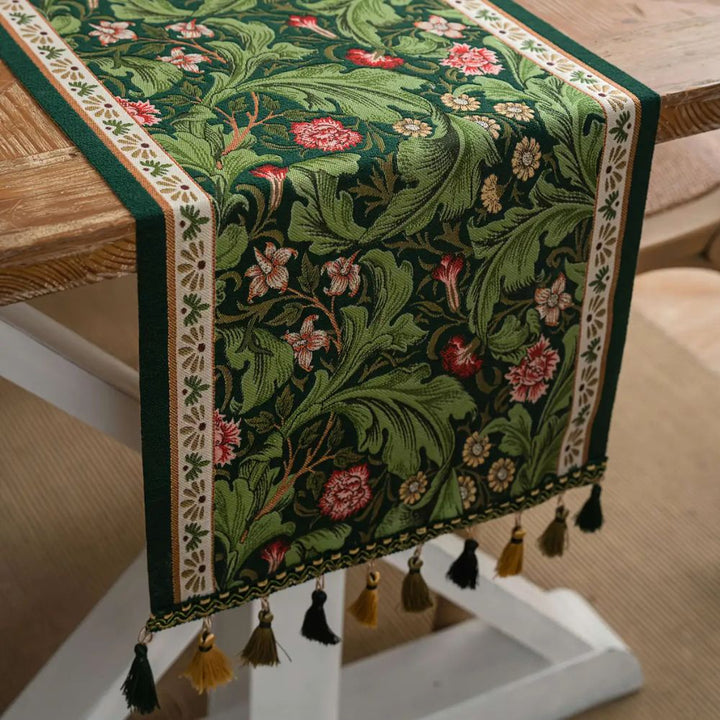 Skanto | Flora Vine Brodert Bordløper