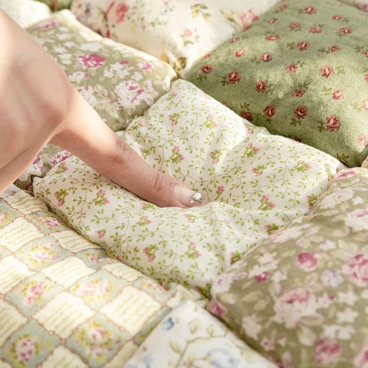 Skanto | Floral Bloom Quiltet Sofa Dekken