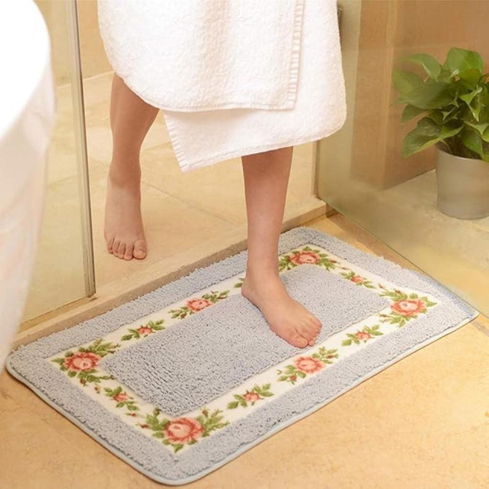 Skanto | Floral Border AbsorberendeBad Matte