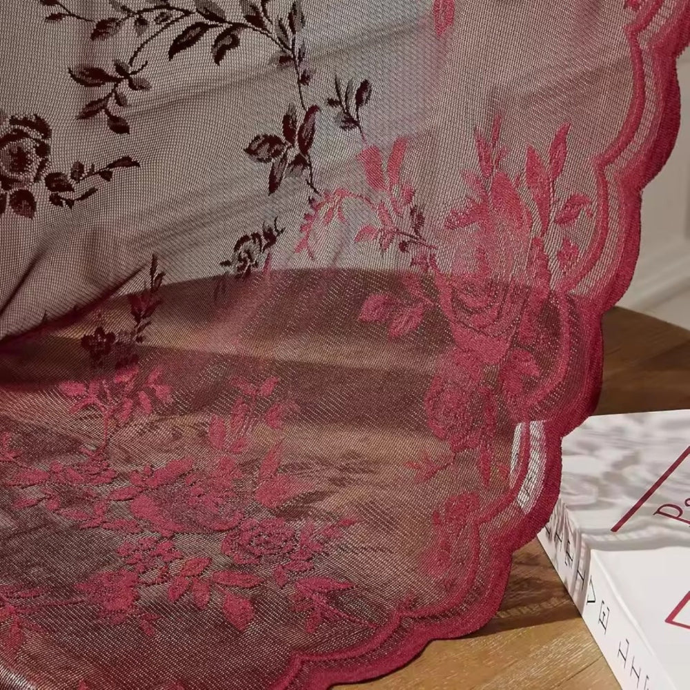 Skanto | Floral Grace Gjennomsiktige Gardiner