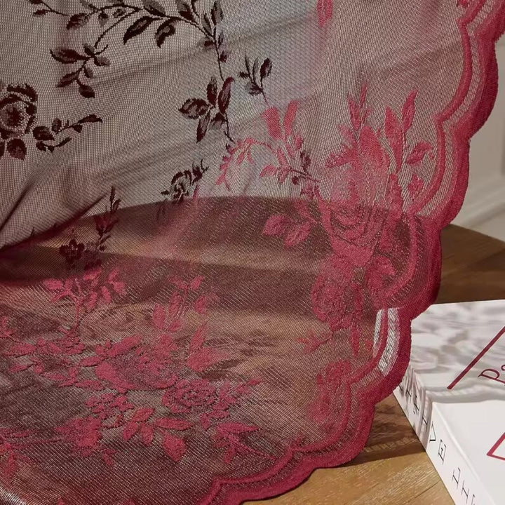 Skanto | Floral Grace Gjennomsiktige Gardiner