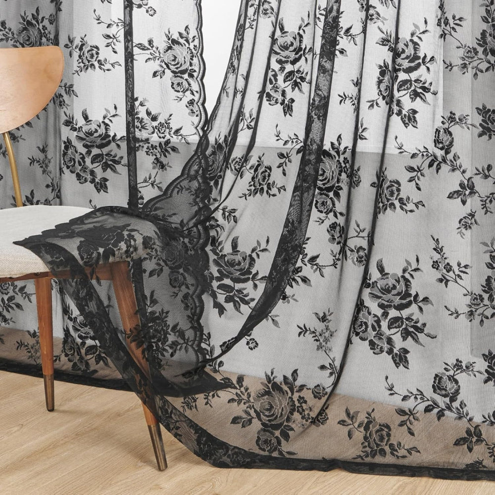 Skanto | Floral Grace Gjennomsiktige Gardiner
