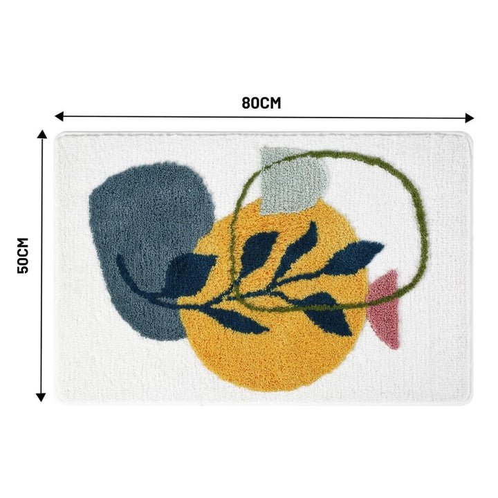 Skanto | Blomstrete Antiskli Badeamatte
