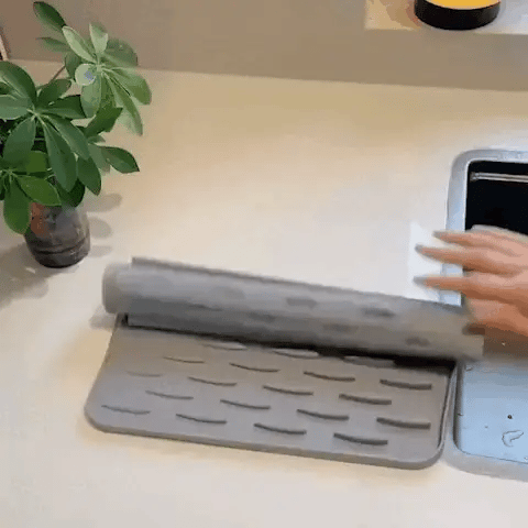 FlexiDry silikon tørkematte – varmebestandig, halkefri og plassbesparende design | Skanto