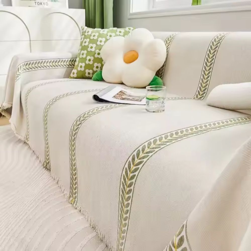 Skanto | Flourish Leaf Sofa Cover