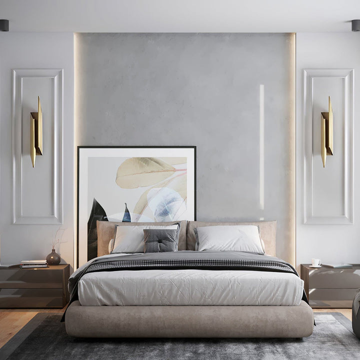 Skanto | Minimalistisk Vegglampe med Designakcent